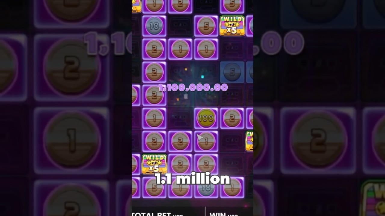 I HIT A $1,100,000 MAX WIN ON RETRO TAPES (10000x MULTIPLIER) #casino  #slots