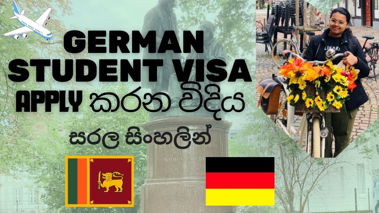 German student visa / FREE EDUCATION /How to Get University admission / Apply Visa from Sri Lanka 🇱🇰