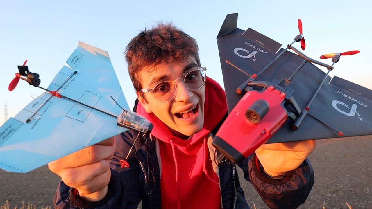GADGET STRANI: AEROPLANINI di carta RADIOCOMANDATI  ✈️