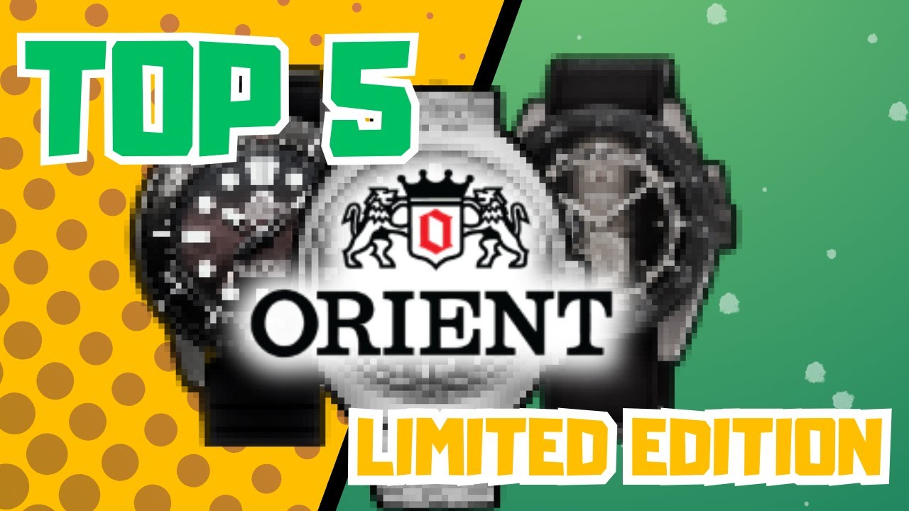 Top 5 limitowanych zegarków Orient 