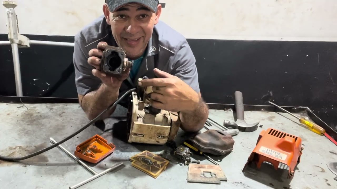 Como desarmar una guadaña sthil fs 280 