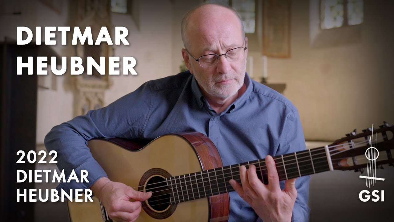Luthier Dietmar Heubner discussing his 2022 SP/AR guitar