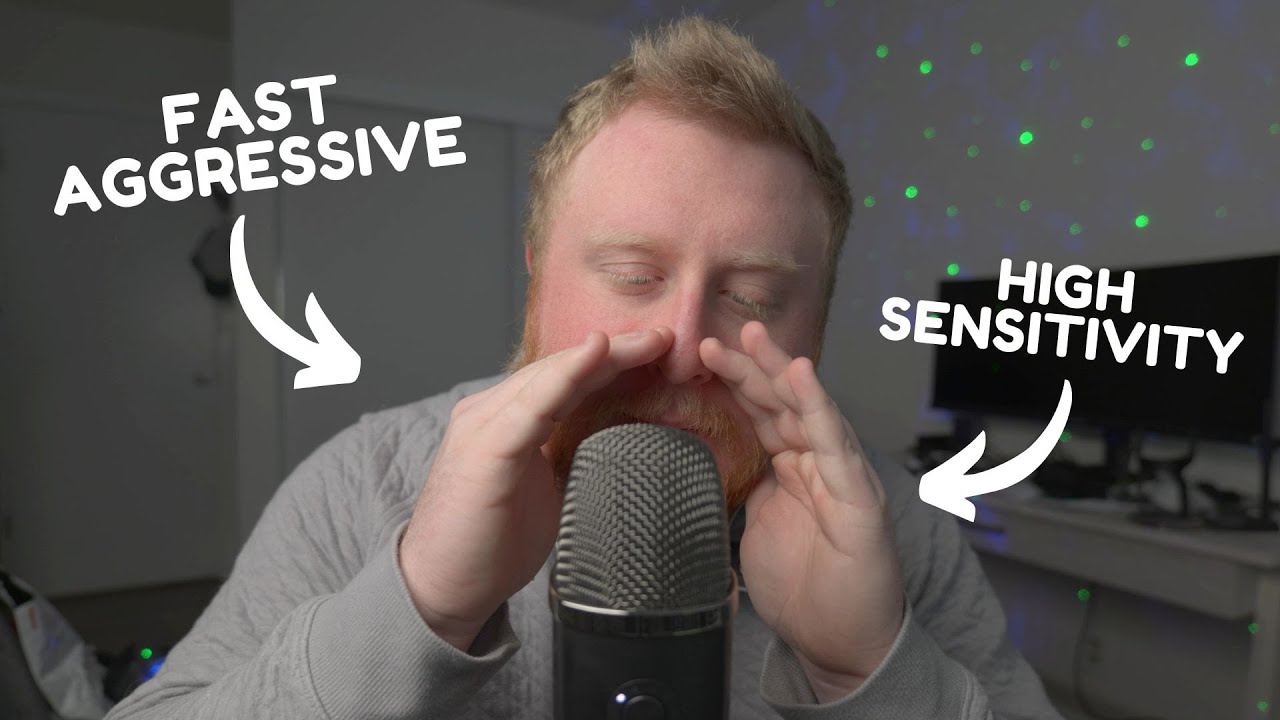 Fast & Aggressive ASMR - High Sensitivity Random Triggers