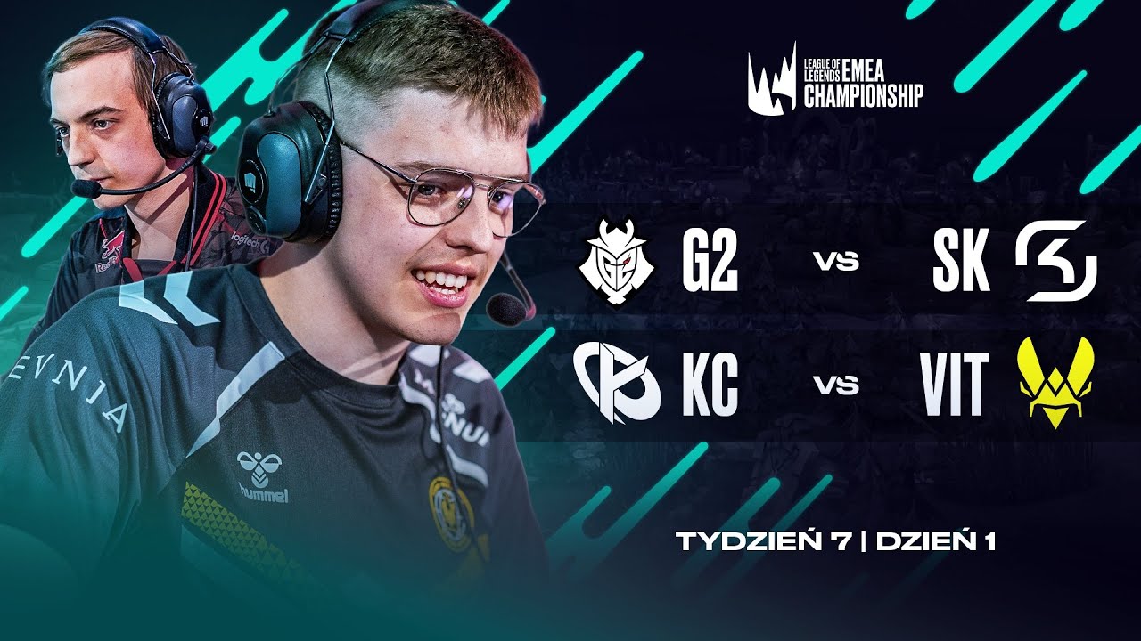 🔴G2 vs SK Gaming🔴Karmine Corp vs Team Vitality🔴BO3 FEARLESS🔴LEC SPRING W7D1🔴