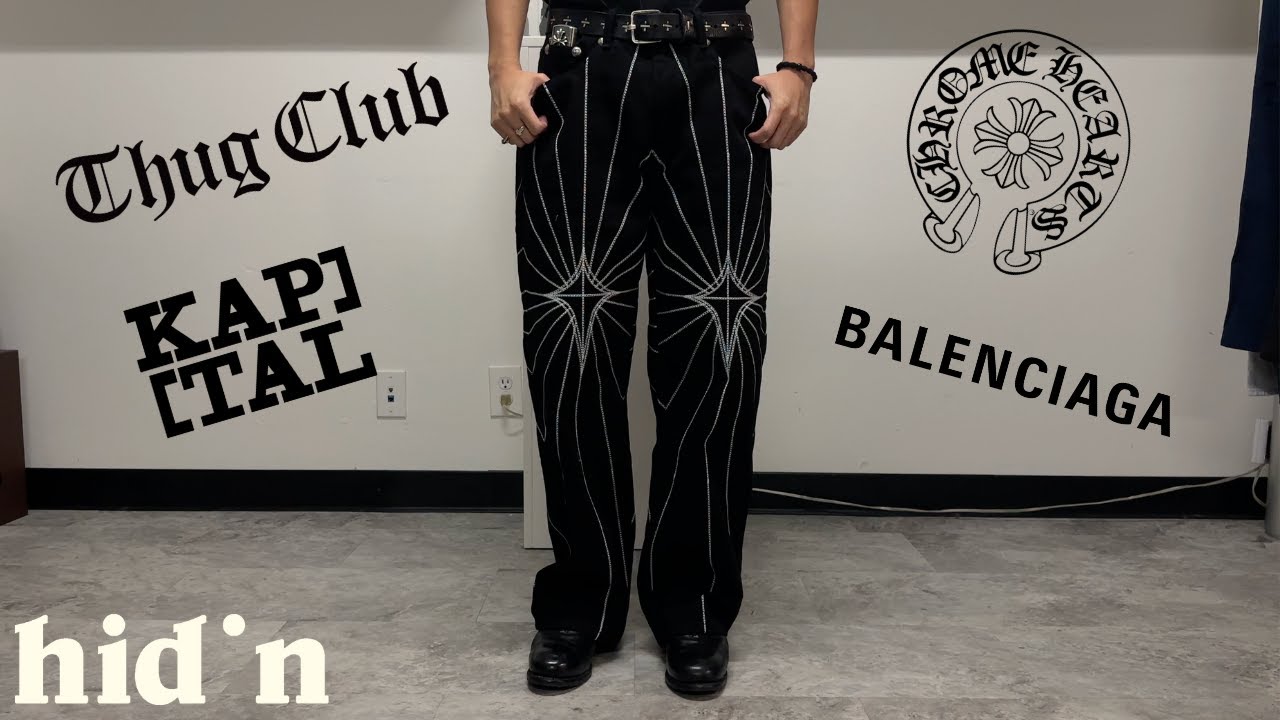 New Clothing PickUps (Thug Club, Chrome Hearts, Kapital, Balenciaga, Visvim)