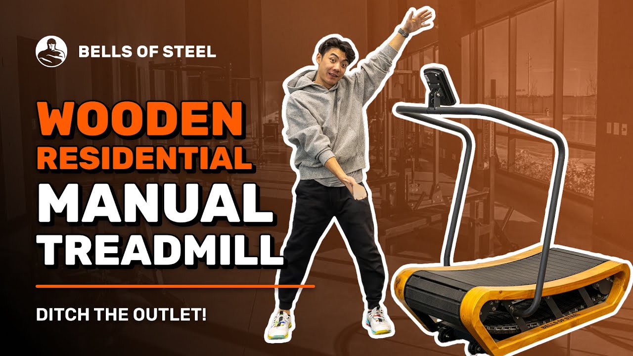 BECOME the power with the Residential Manual Treadmill from Bells of Steel