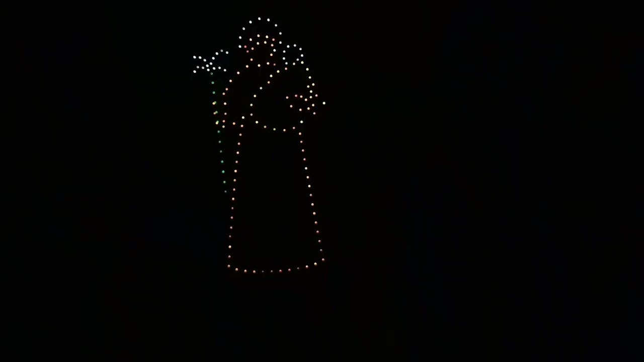 Show de drones,san Antonio tepetitlan Edo de México.