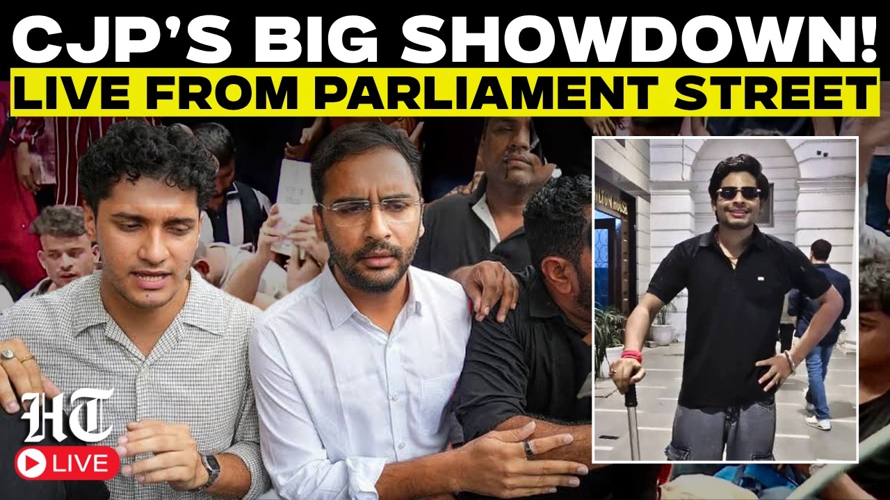 CJP Protests LIVE | CJP March Against Swatantra Bhardwaj: Nishu Azad Case Sparks Fresh Protest