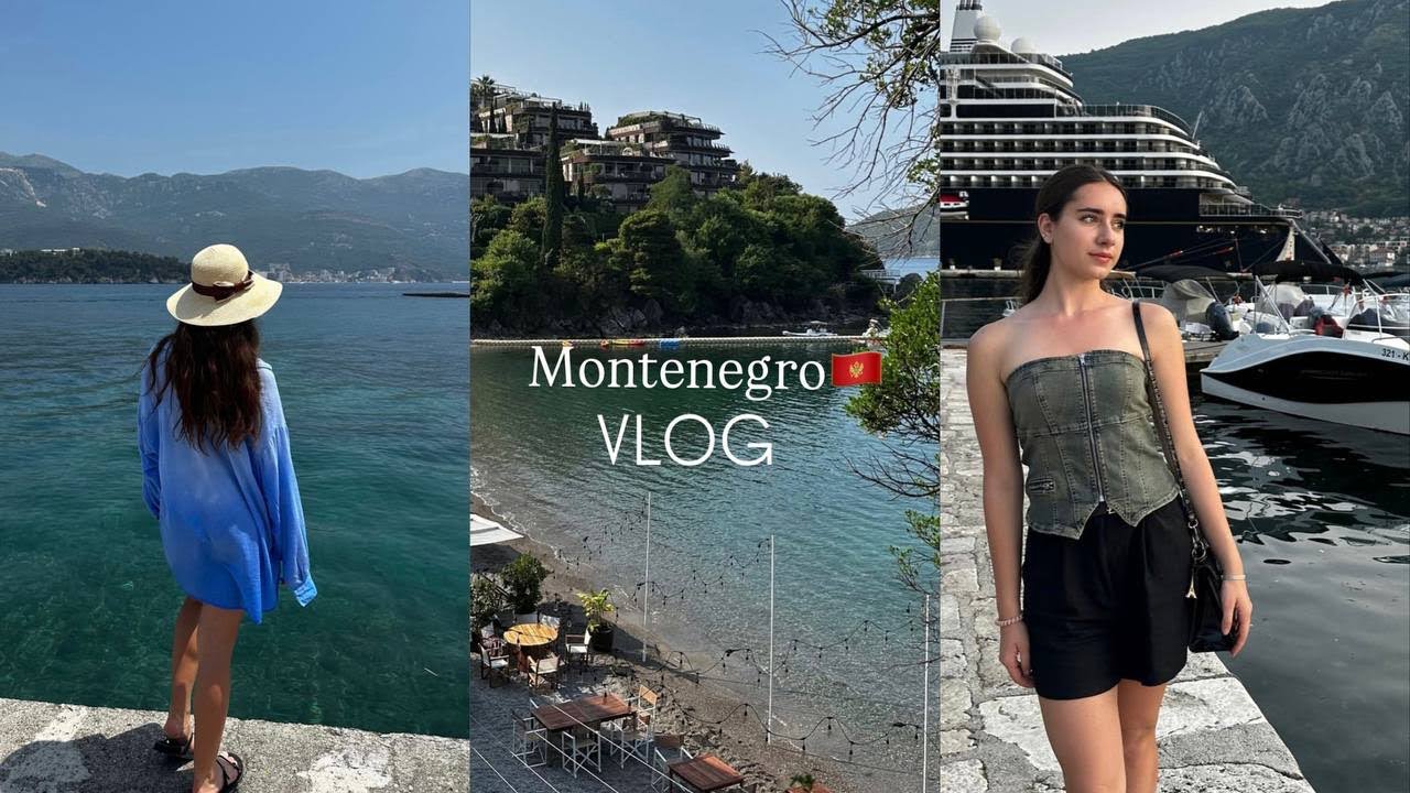 Montenegro VLOG| Bubva, Kotor, Becici | Лучшие пляжи Черногории|