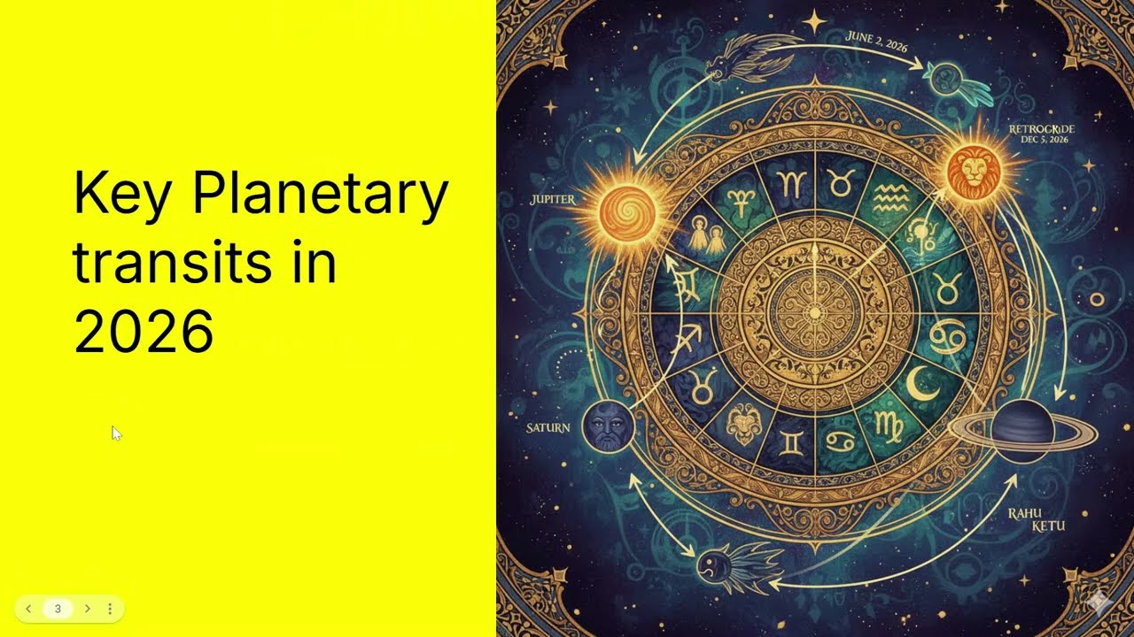 Astrological Transit of Planets in 2026