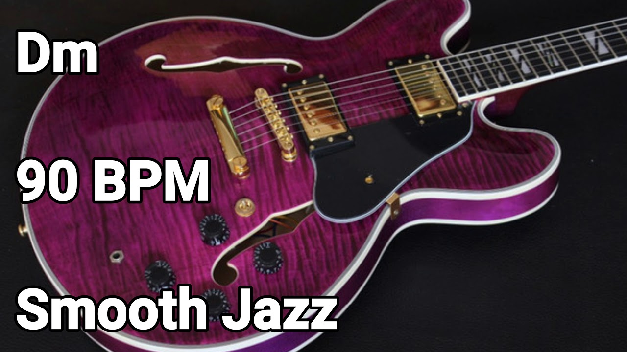 Smooth Jazz Backing Track Dm 90 BPM