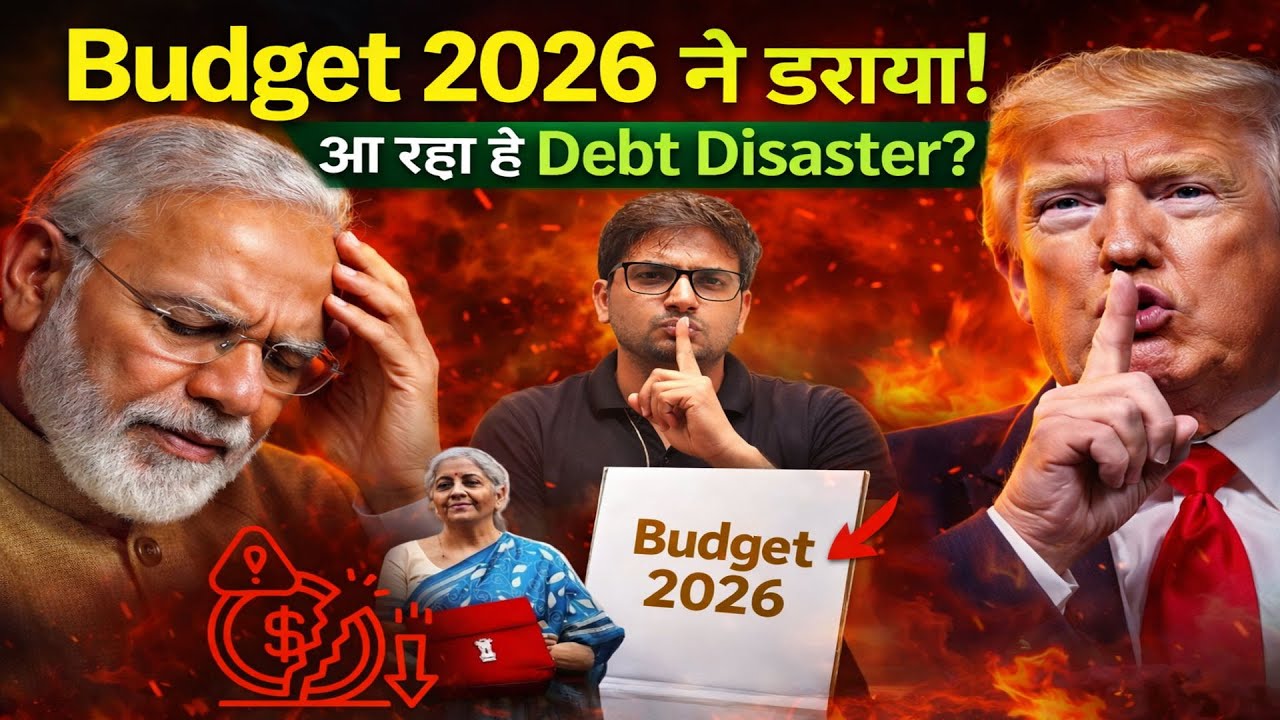 Debt Trap ki Taraf India? | Budget & Economic Survey ka Sach | Data Explained#IndianEconomy