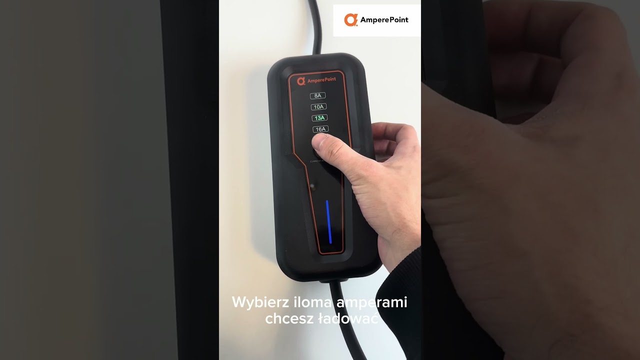 Jak korzystać z ładowarki B35 do samochod&oacute;w elektrycznych AMPEREPOINT? #shorts #ev
