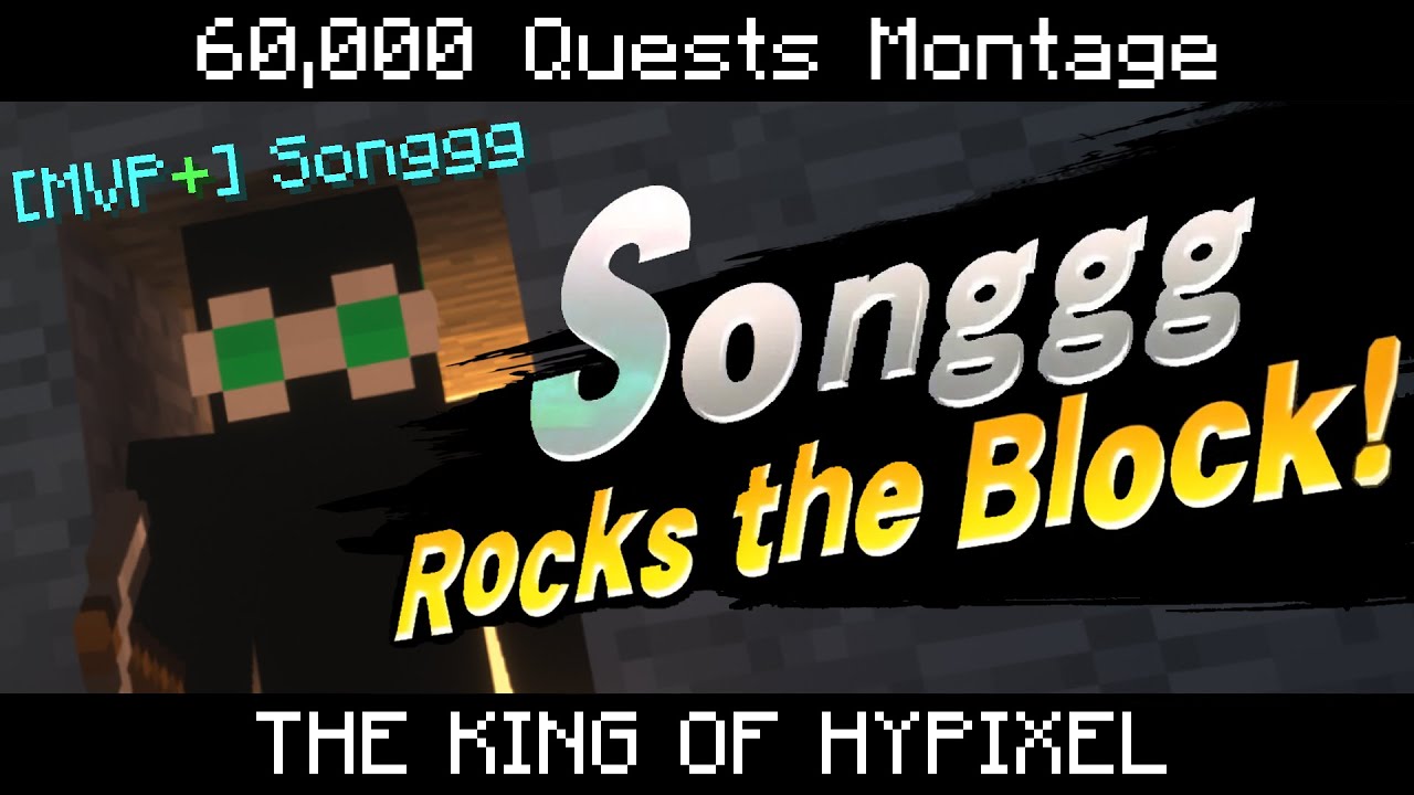 THE KING OF HYPIXEL - 60,000 Quests Completed Montage (Blitz SG, SkyWars, OP Duels, and more)