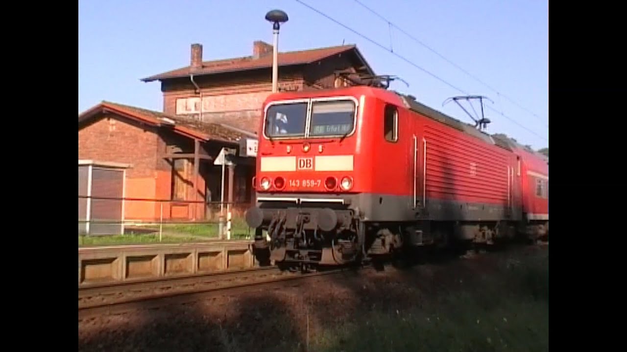 Baureihe 143 im Einsatz#Bahnstrecke Sangerhausen - Erfurt im Jahr 2015#2