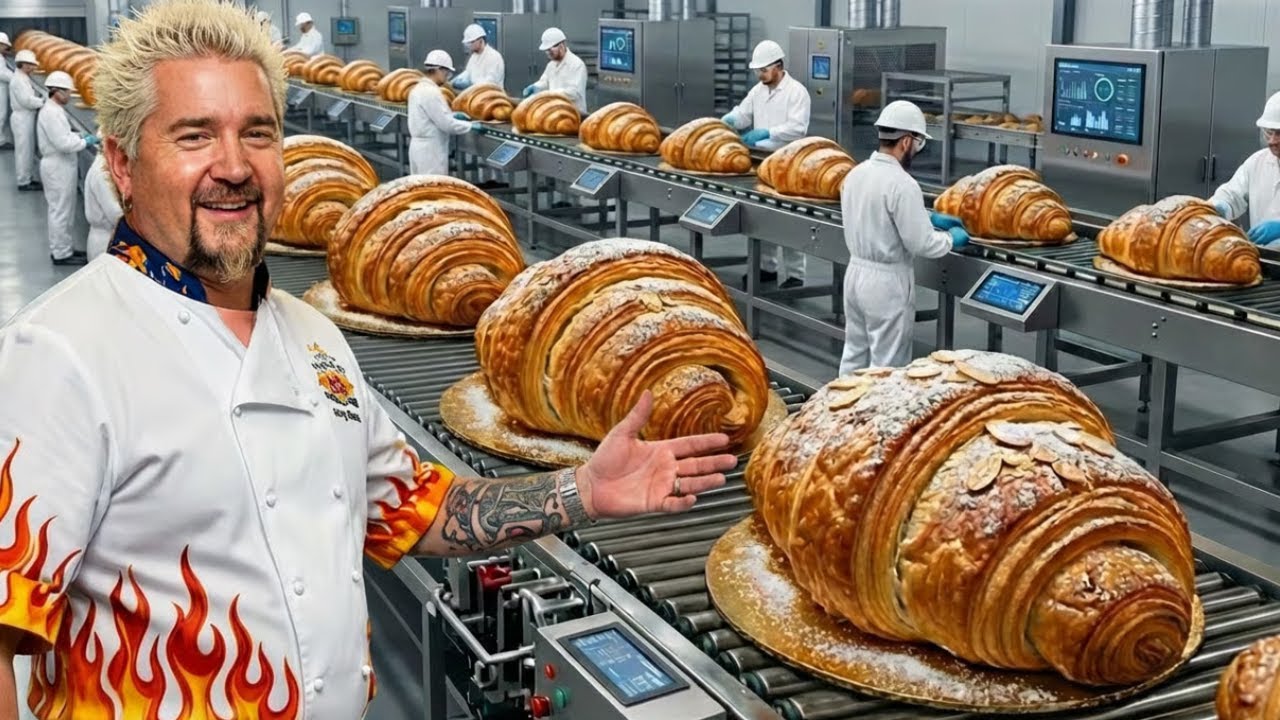 Inside the Croissant Factory: Why America Loves This European Pastry | Guy Fieri