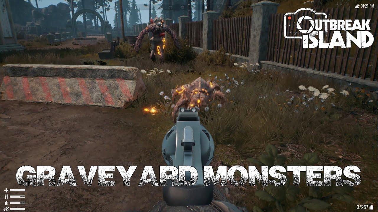 Outbreak Island - Graveyard Monsters