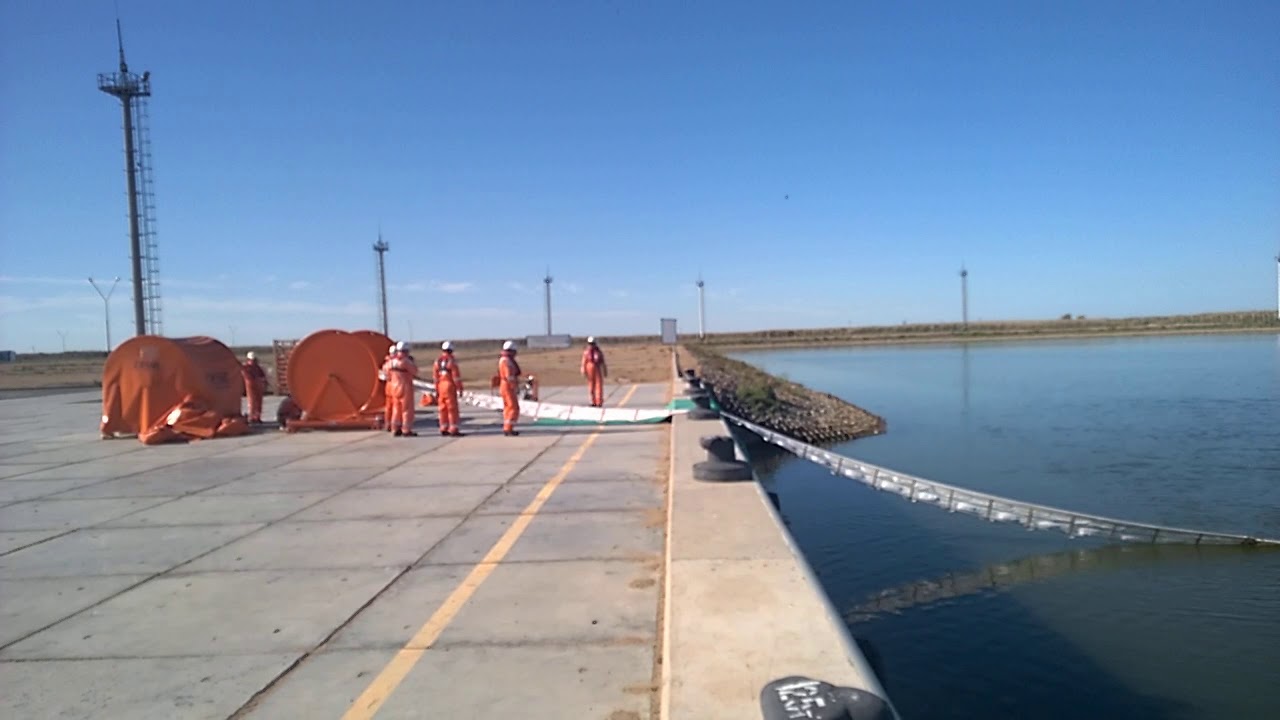 600 m DESMI A-BOOM deployment within 6 min