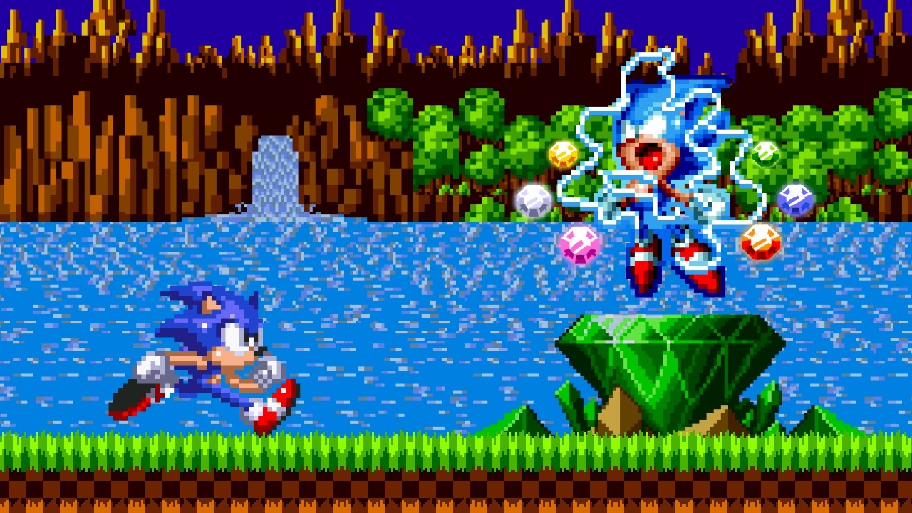 Mania Sonic Deluxe Full Power in Sonic 3 A.I.R