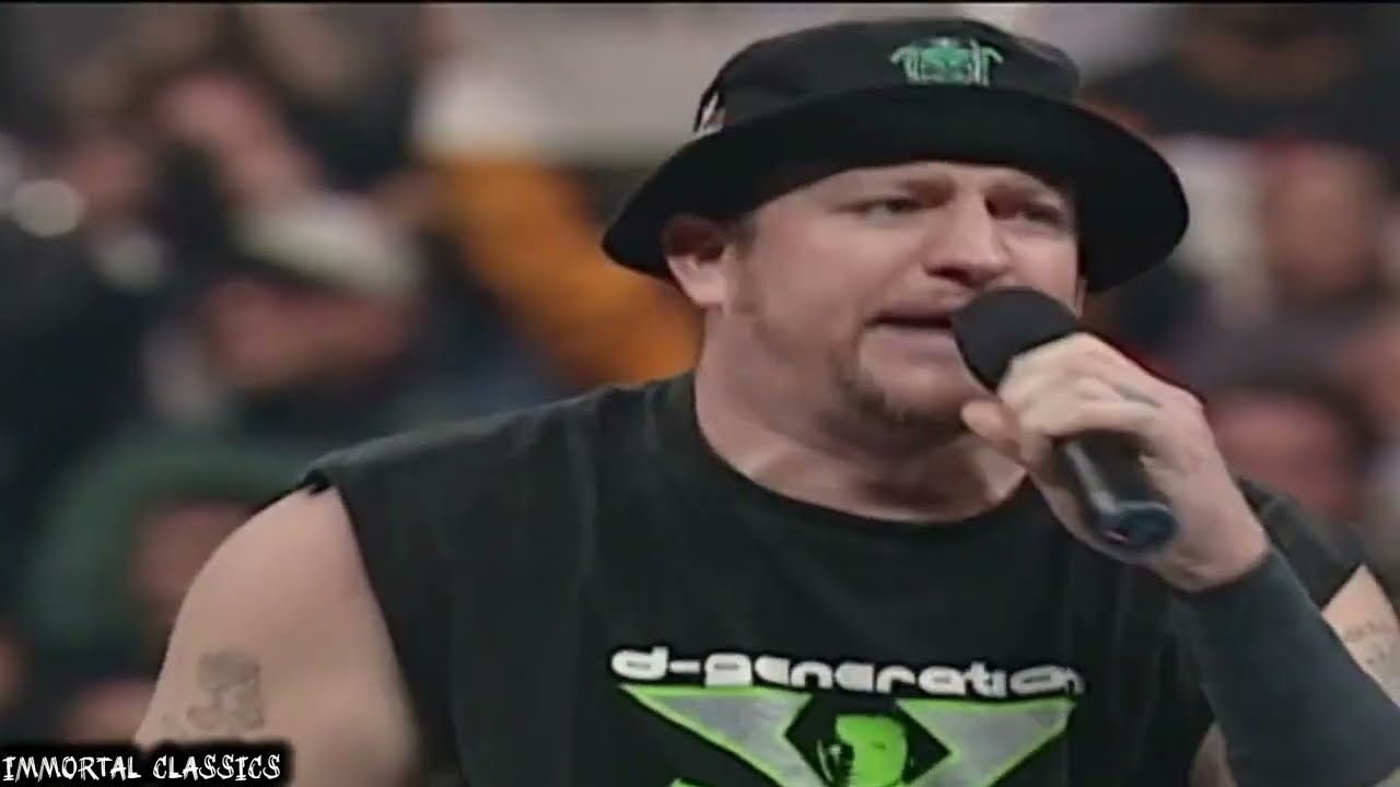 The New Age Outlaws vs The Hardy Boyz:WWF RAW January 24,2000