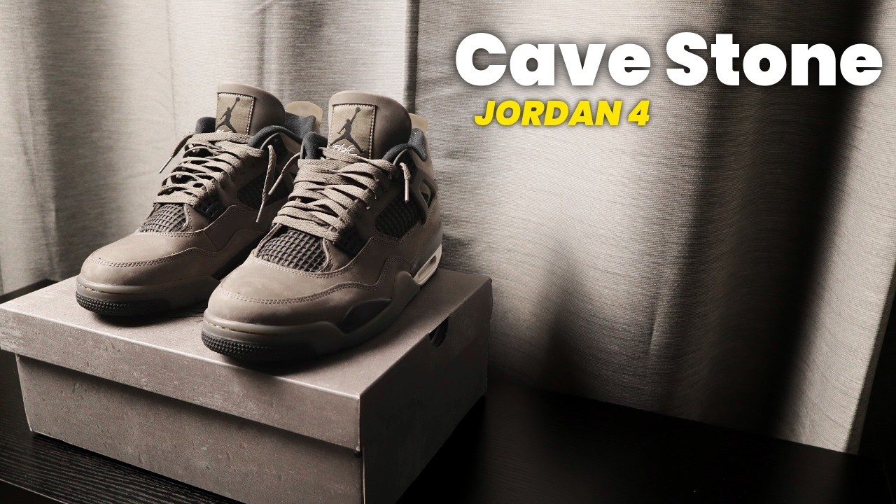 Cave Stone Jordan 4 Review...What color is it?
