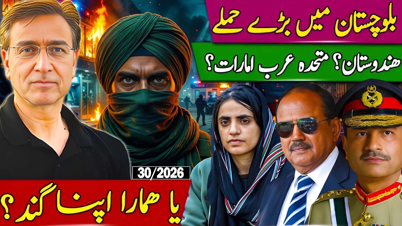 Big Attacks in Baluchistan - Dangerous Triangle of India, UAE & Pakistan? Pakistan Army for Gaza? 