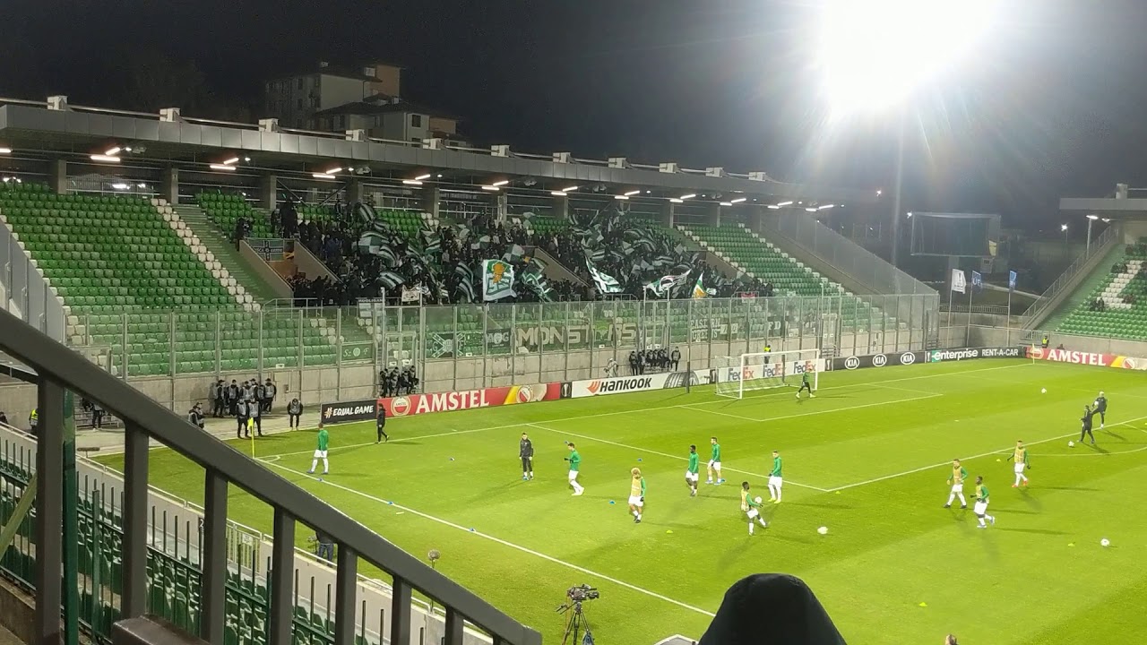 Megérkezik a Fradi-tábor a Ludogorec Arénába