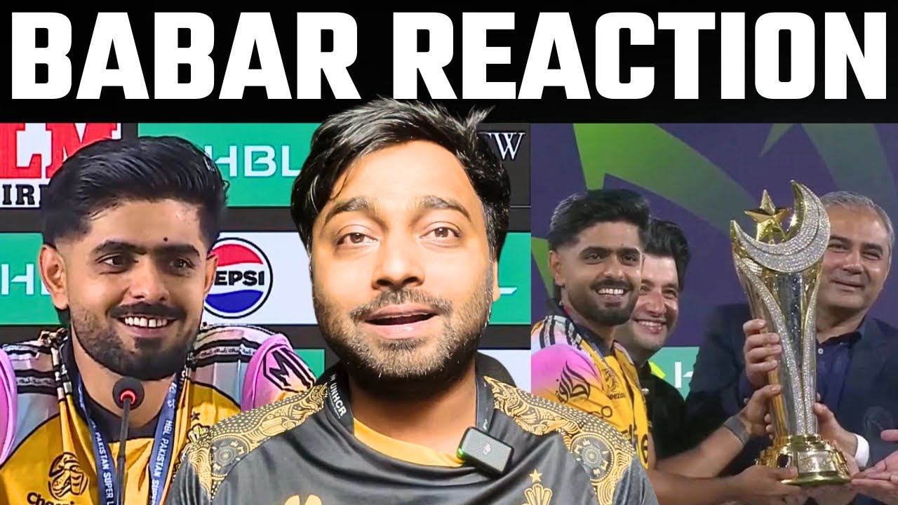 Babar Azam reaction on winning PSL 2026 Final | PZ vs HK match Highlights | Avinash Aryan