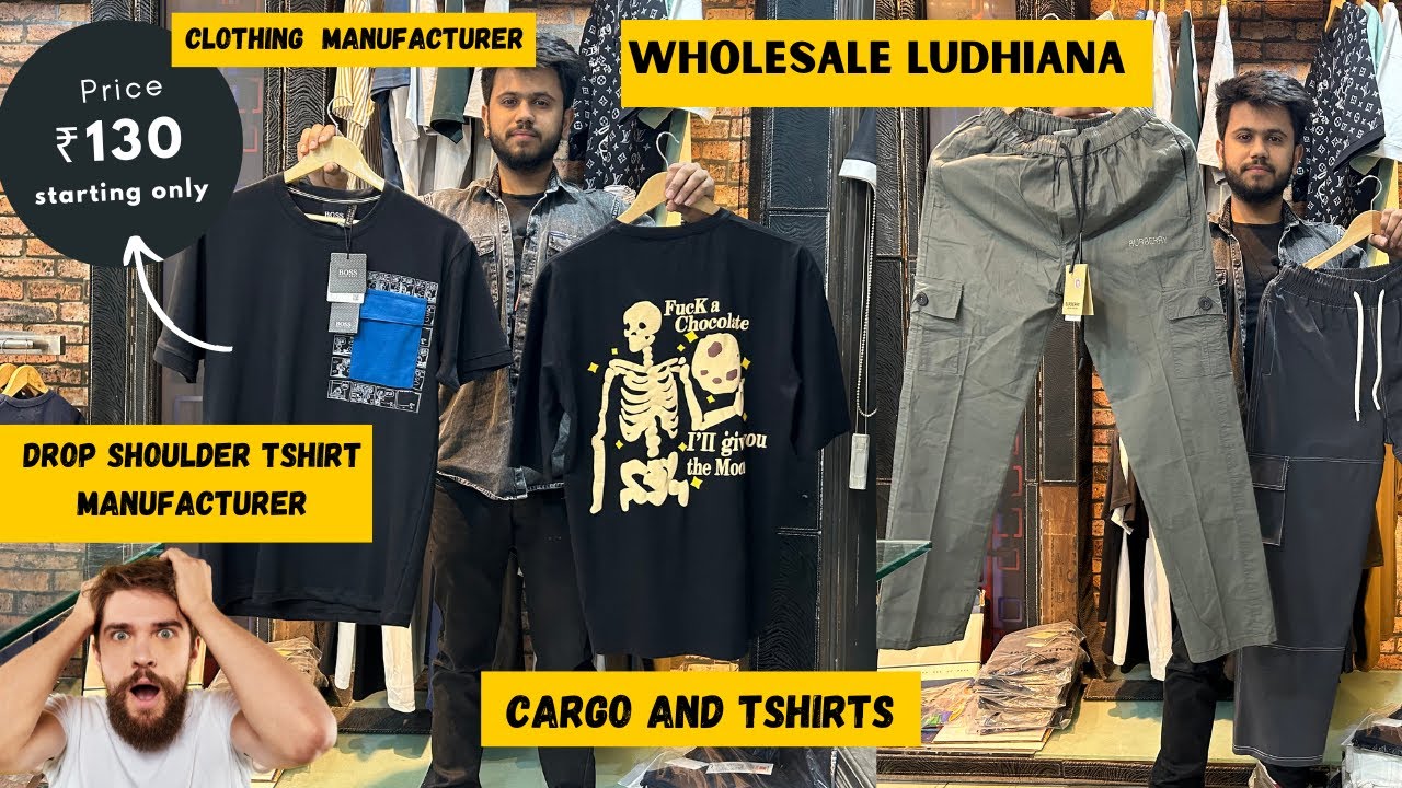 Premium Drop shoulder T-shirt wholesale manufacturers Ludhiana #oversizedtshirts #wholesale #tshirt