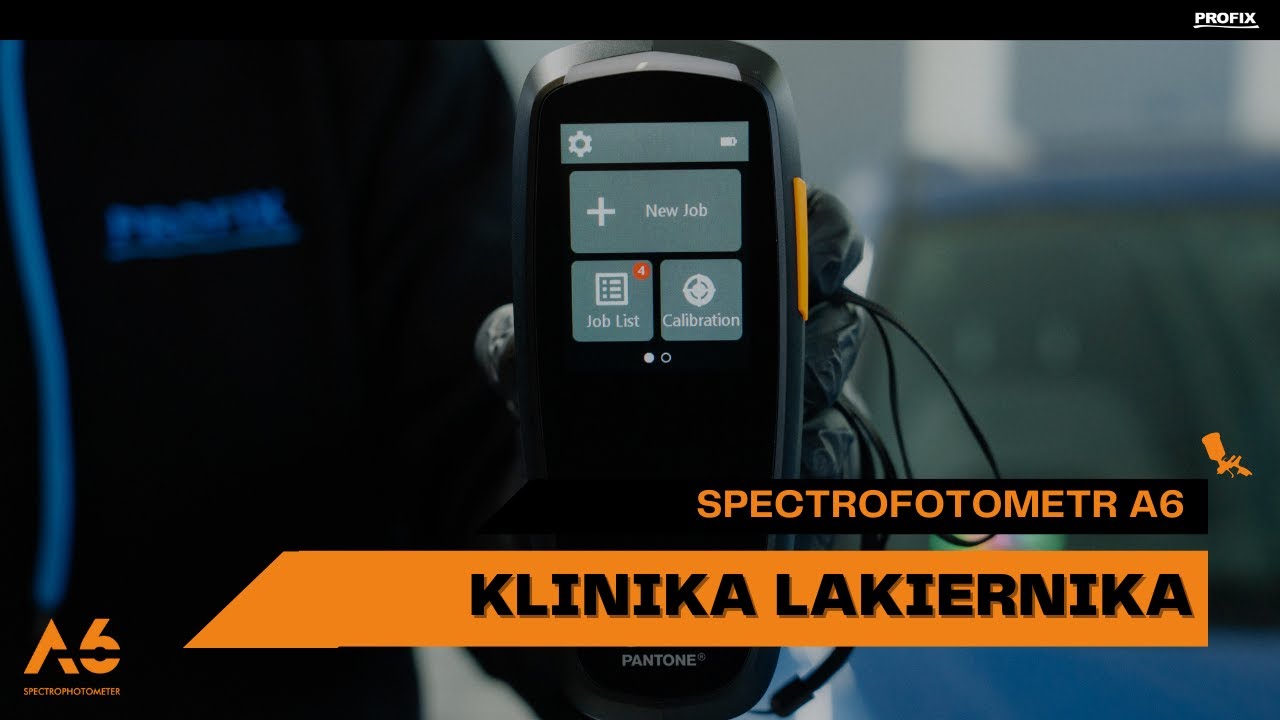 Klinika lakiernika PROFIX - spektrofotometr A6 w praktyce – co potrafi? odc. 5