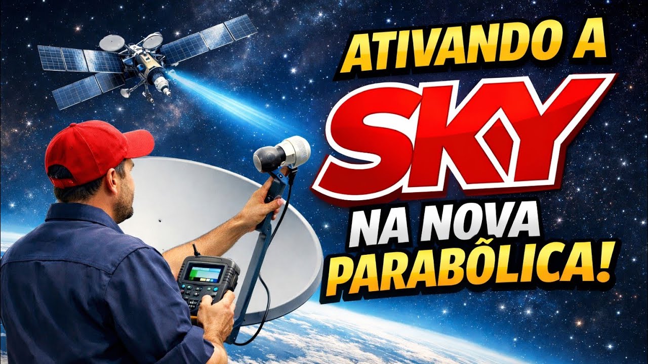 MOSTRANDO COMO É SIMPLES ATIVAR O VIVENSIS VX10 NA SKY SE ELE ESTIVER SEM ESTAR ATIVADO ANTES !