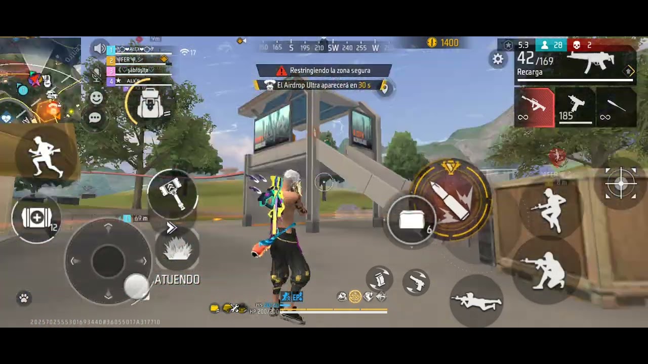 Free fire clasificatoria 
