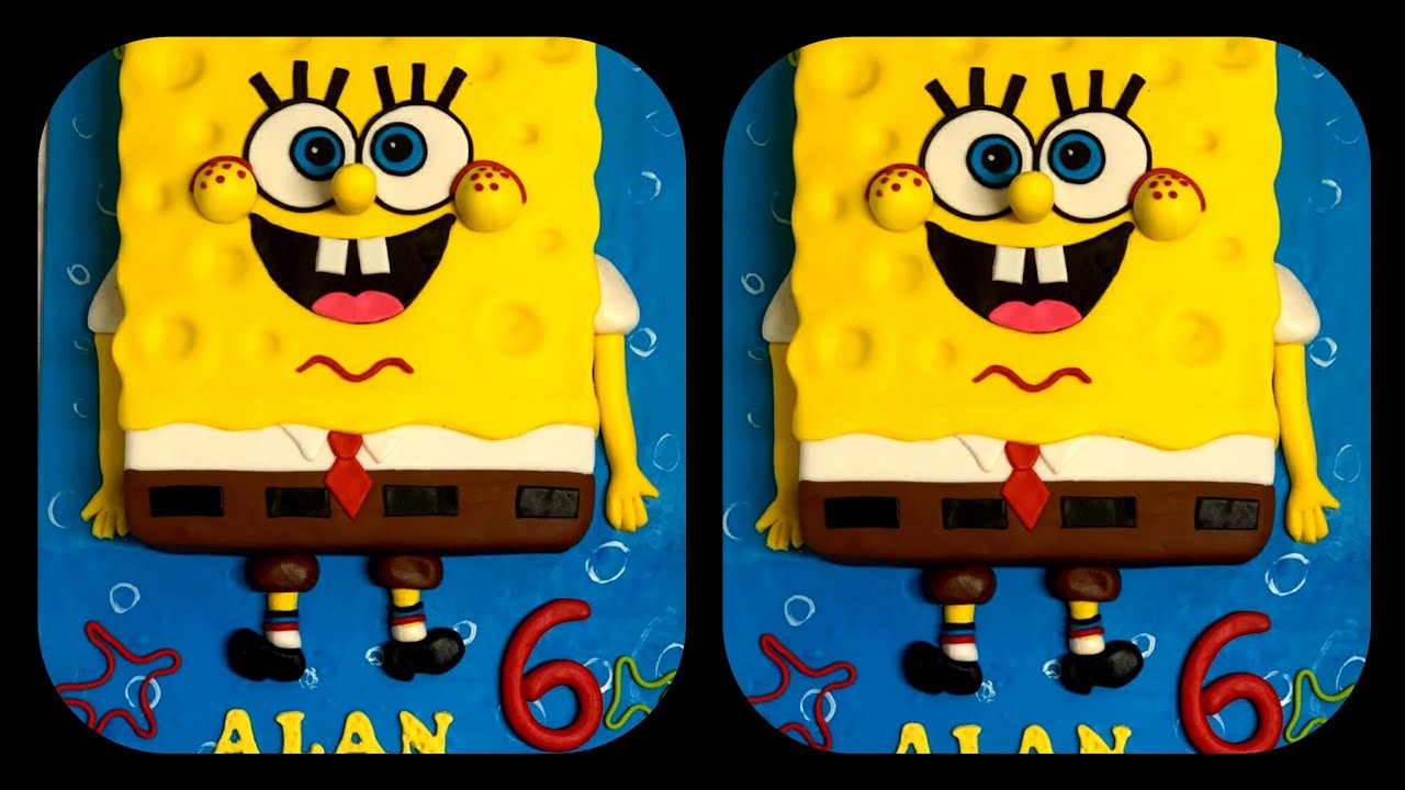 Pastel de bob esponja /sponge bob cake