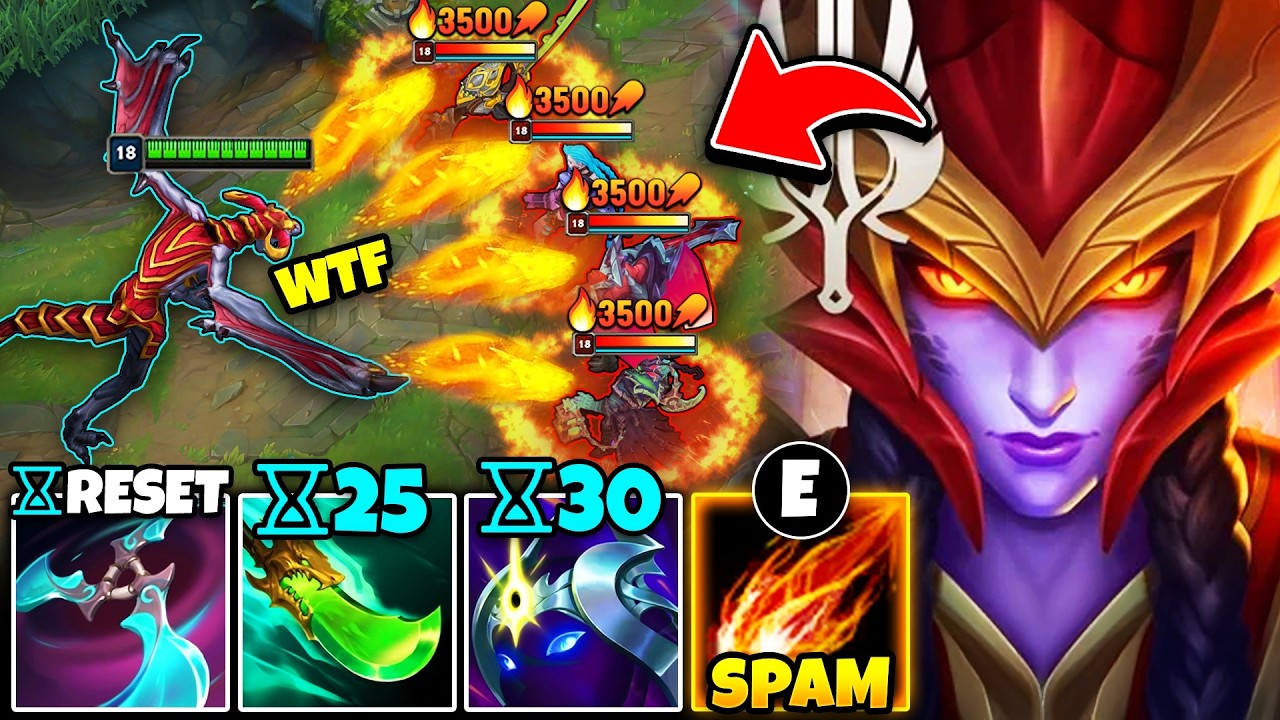 SHYVANA BUT I HAVE UNLIMITED FIREBALLS AND BURN THE WHOLE MAP (THIS LOOKS LIKE URF)