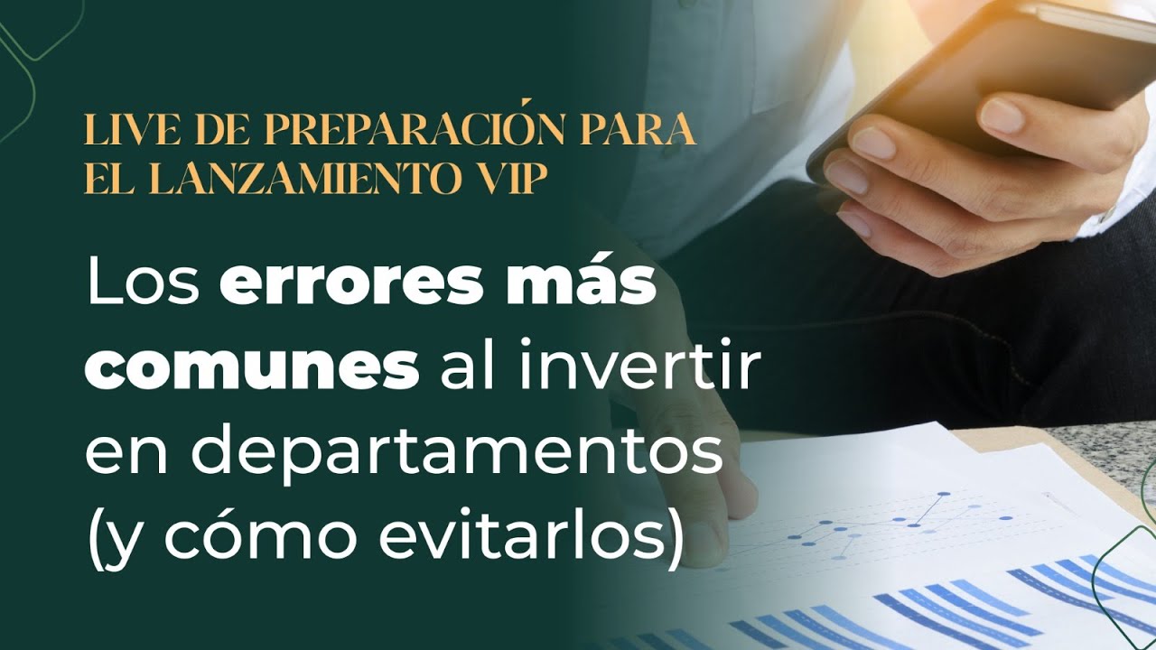 Los errores más comunes al invertir en departamentos (y cómo evitarlos)