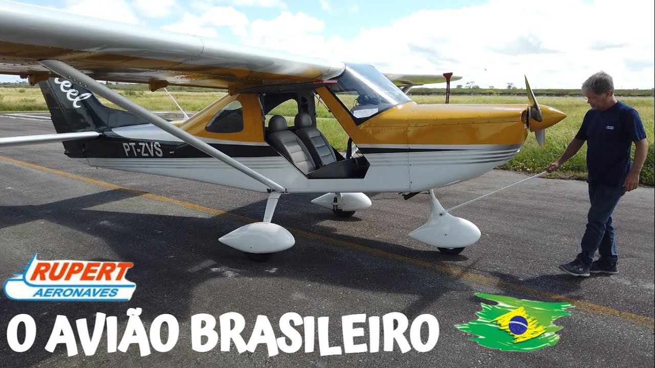 FABRICA DE AVIÕES BRASILEIRA  -  CONHEÇA A RUPERT AVIAÇÃO EM CARUARU-PE