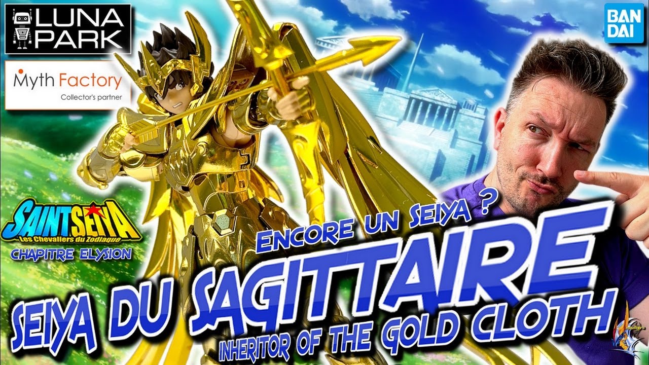 Saint Seiya Myth Cloth 🏹 SEIYA du SAGITTAIRE EX METAL INHERITOR ELYSION 🏹 Vous allez être SURPRIS !