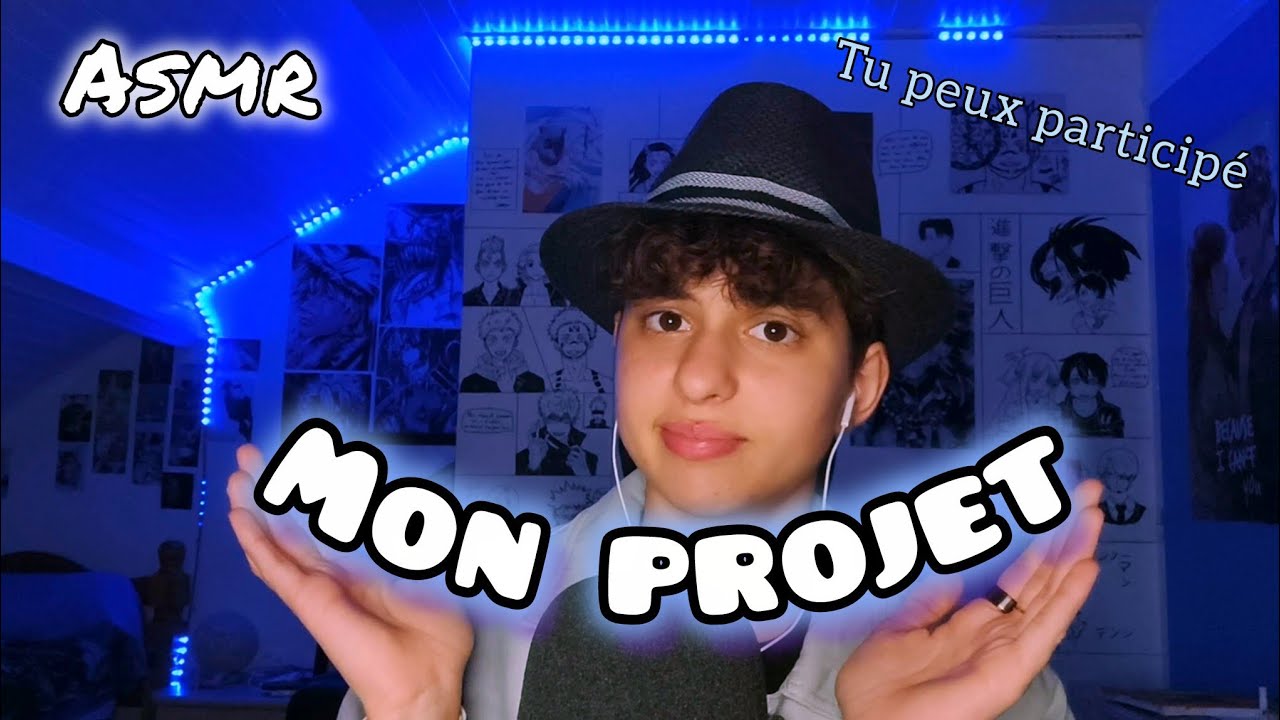 ASMR - MON PROJET ASMR ✨ et le début d'une aventure avec VOUS 🎬