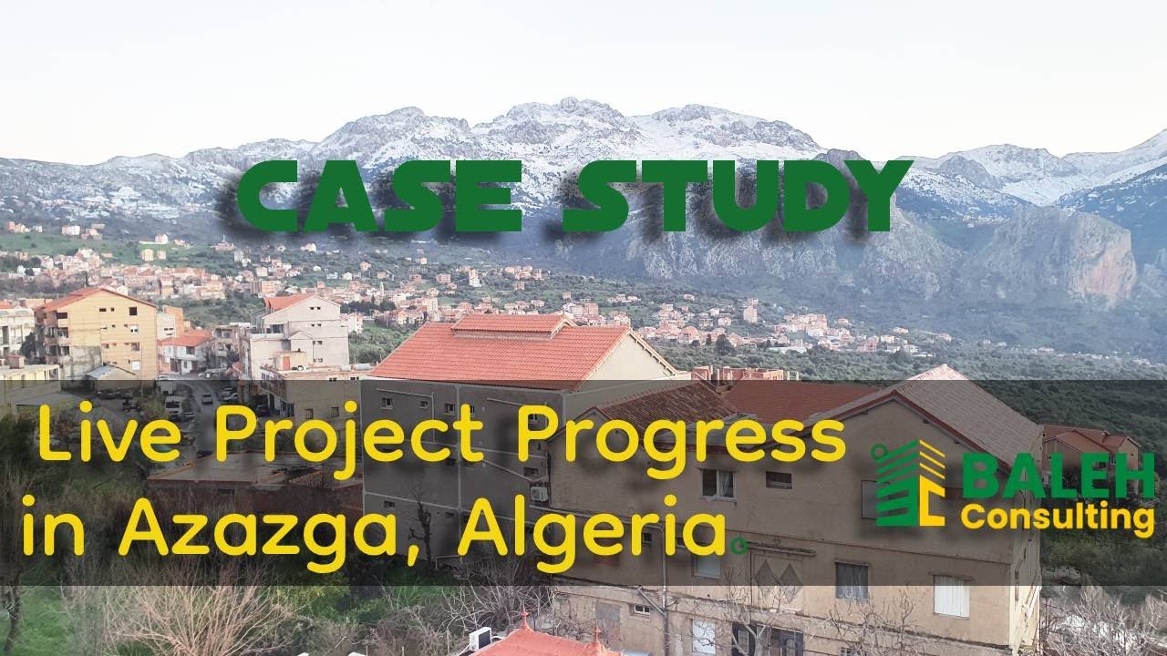 Waterproofing Project Progress in Azazga, Algeria | Baleh Consulting