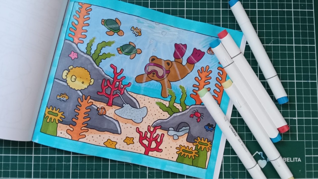 Colorindo Bobbie Goods | isso é aquilo | Fundo do  Mar 🐠 🐟 🐳 🪼 PARTE 1