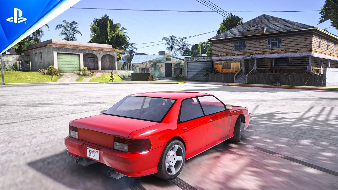 GTA San Andreas in 2022: Definitive Edition Graphics Concept - GTA SA in GTA 5 on RTX 3090 Maxed-Out
