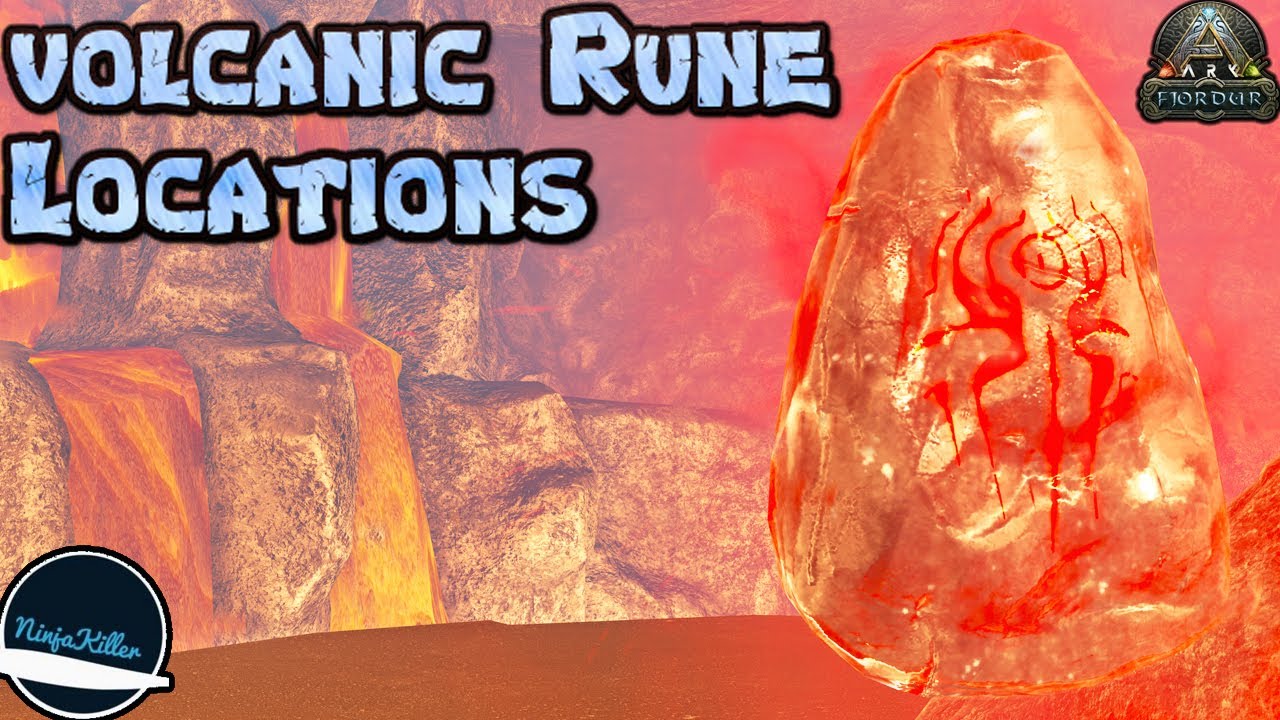 All Volcanic Biome Rune locations on Fjordur & Artifact of the Immune cave in Ark Survival Evolved