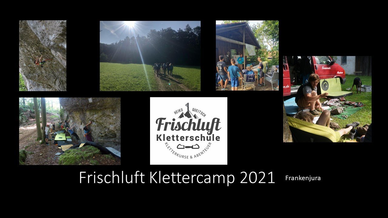 Frischluft Klettercamp 2021 Frankenjura