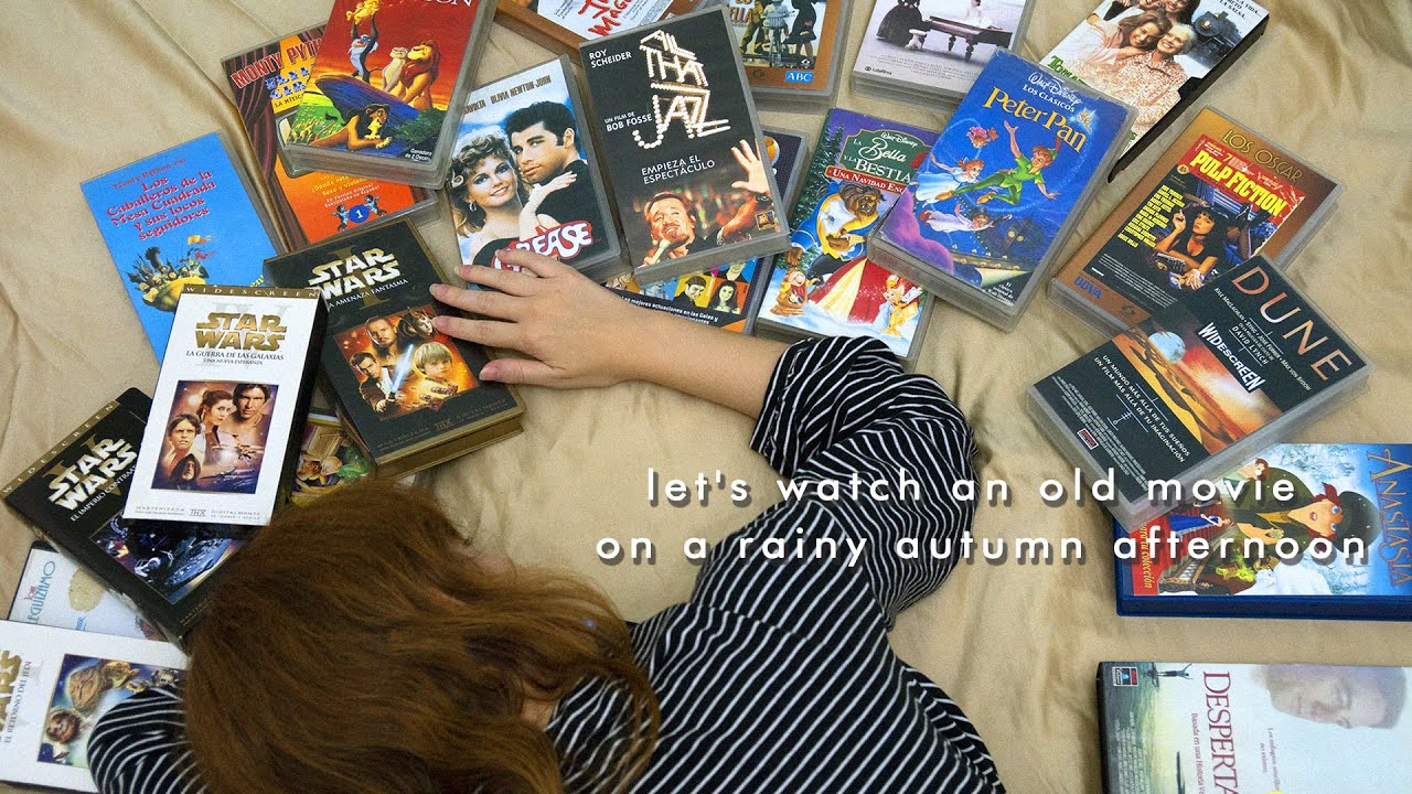 ASMR | POV: We choose a movie to watch on a rainy autumn afternoon