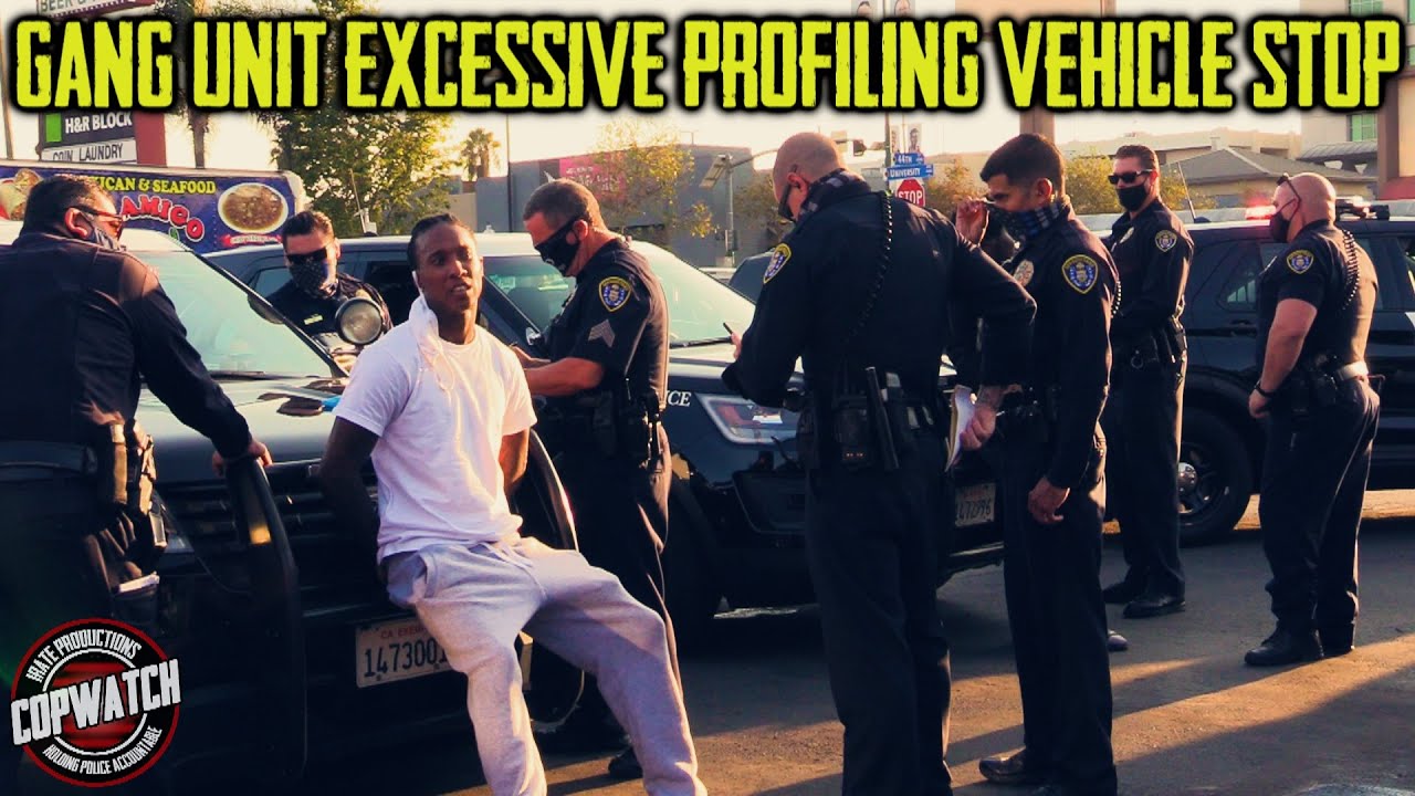 Copwatch | Gang Unit Makes Excessive Profiling Vehicle Stop for Tail Light