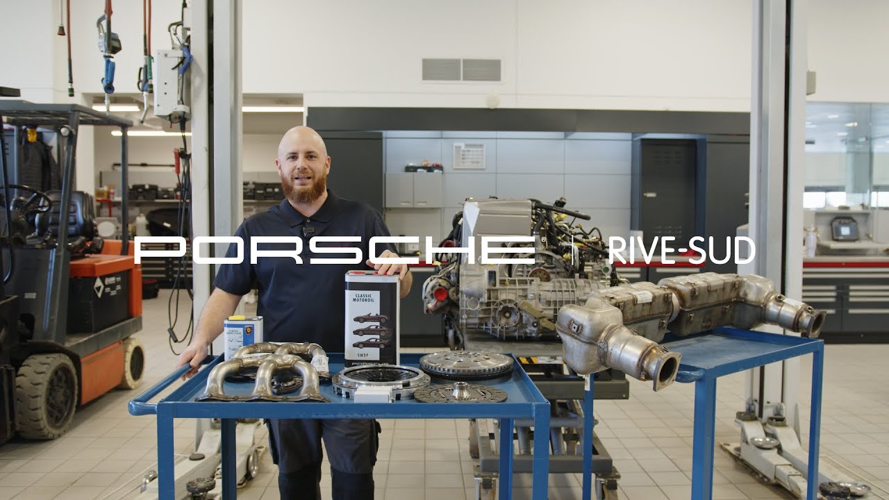 Installation de pi&egrave;ces classique | Classic Restoration Challenge - Porsche Rive-Sud