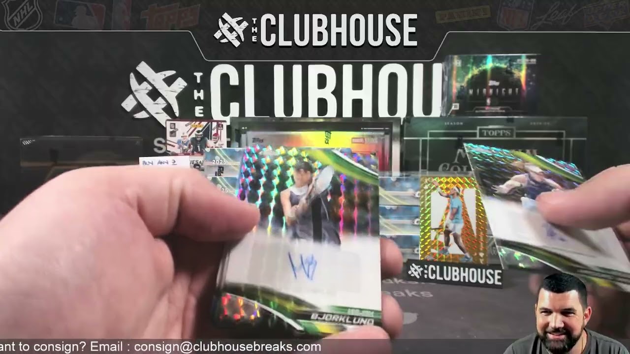 Чехлы для персональной коллекции Topps Chrome Tennis Delight 2025 года