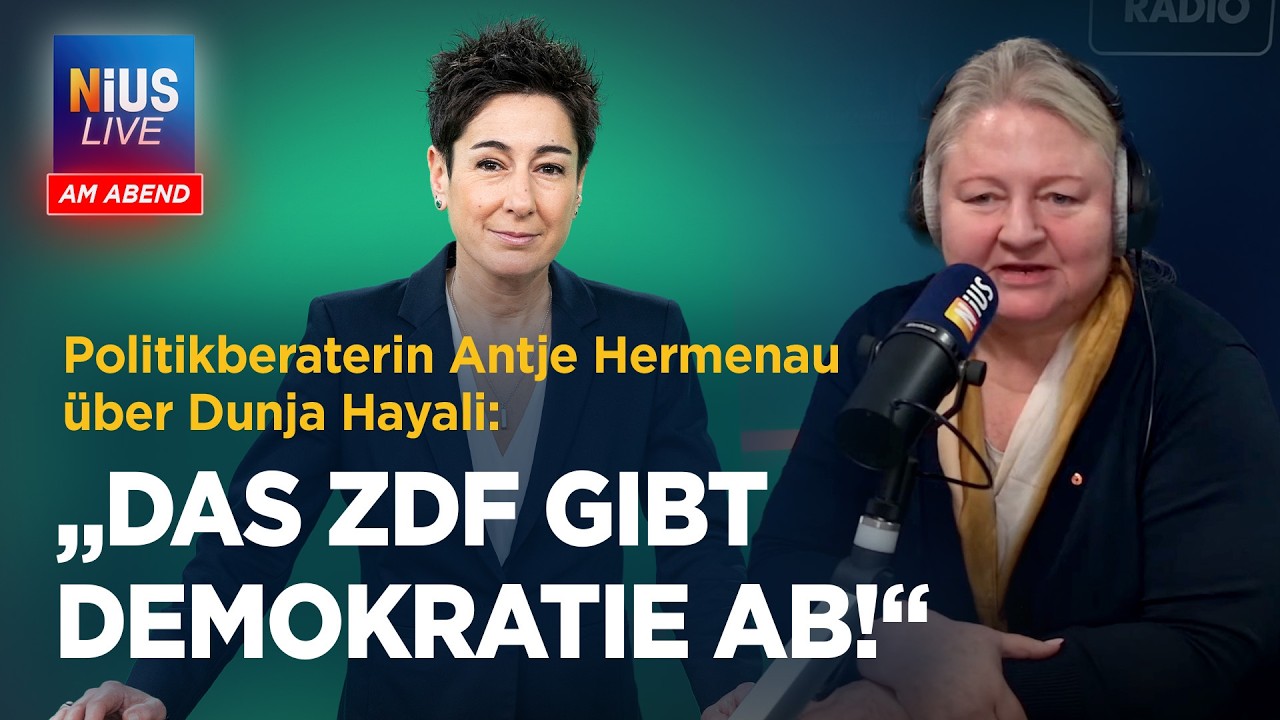 ZDF‑Skandal: Fake‑KI‑Video im heute journal? | NIUS Live am Abend vom 16.02.2026