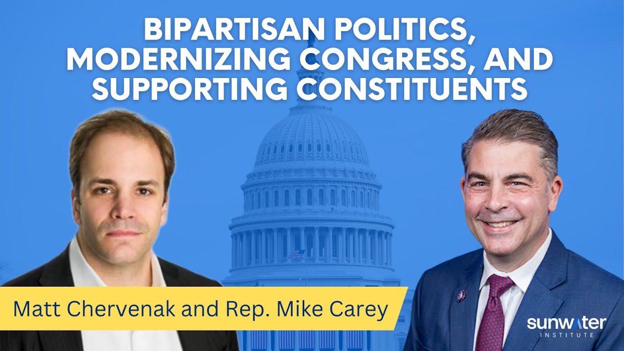 Representative Mike Carey - Bipartisan Politics, Modernizing Congress and Supporting Constituents