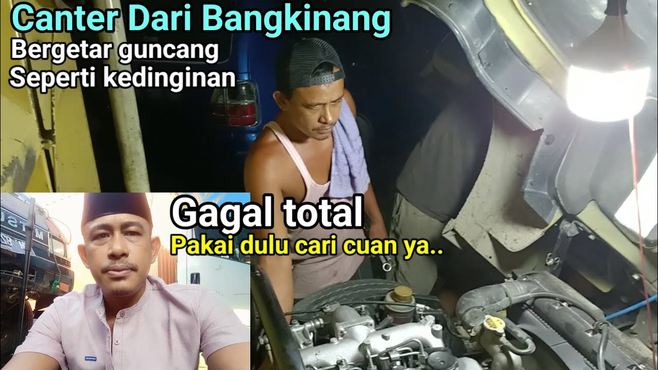 Mesin guncang bergetar seperti kedinginan  ( Gagal total )mau total belum ada biayanya